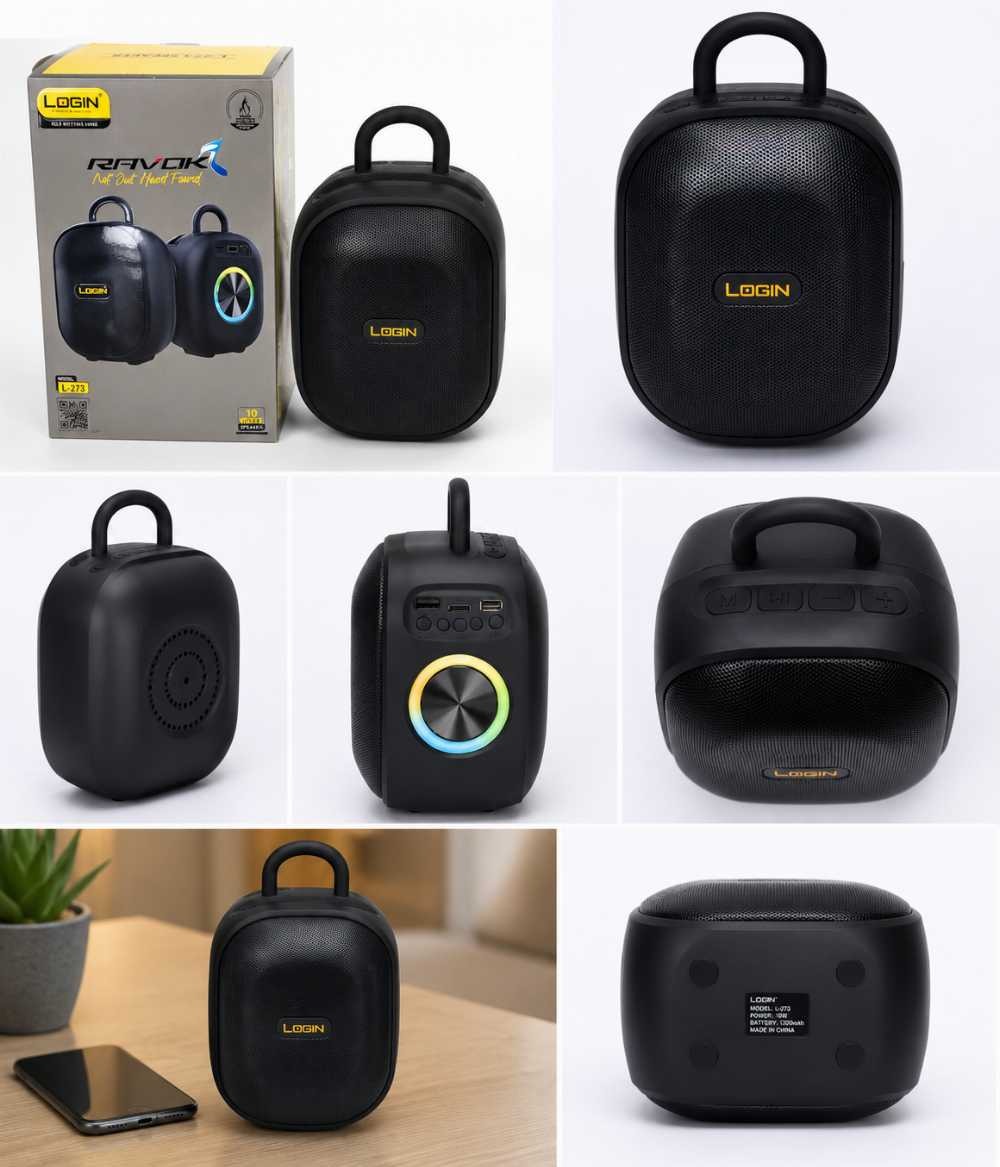 LOGIN ROVOK L-273 Portable Bluetooth Speaker