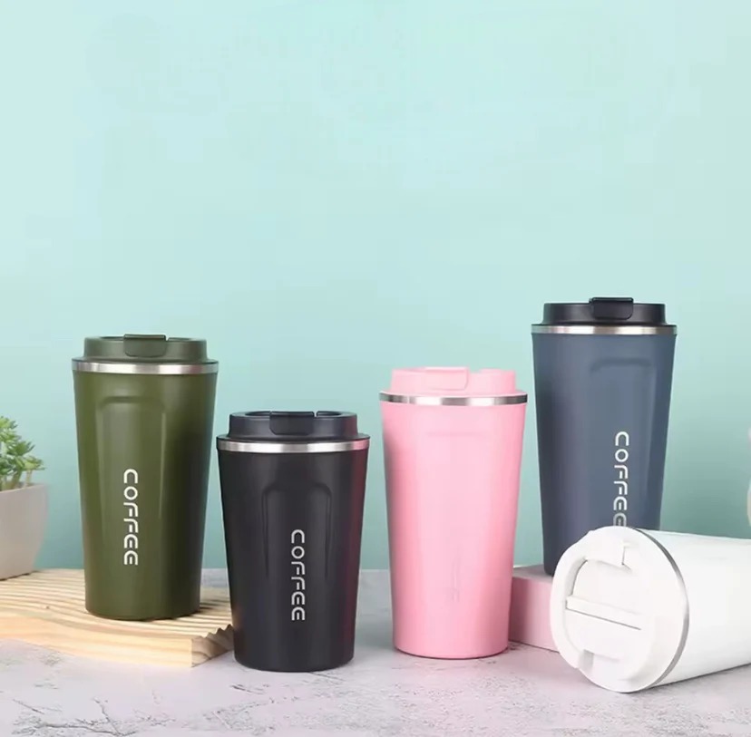 500ML Stainless Steel Insulated Travel Mug with Temperature Display