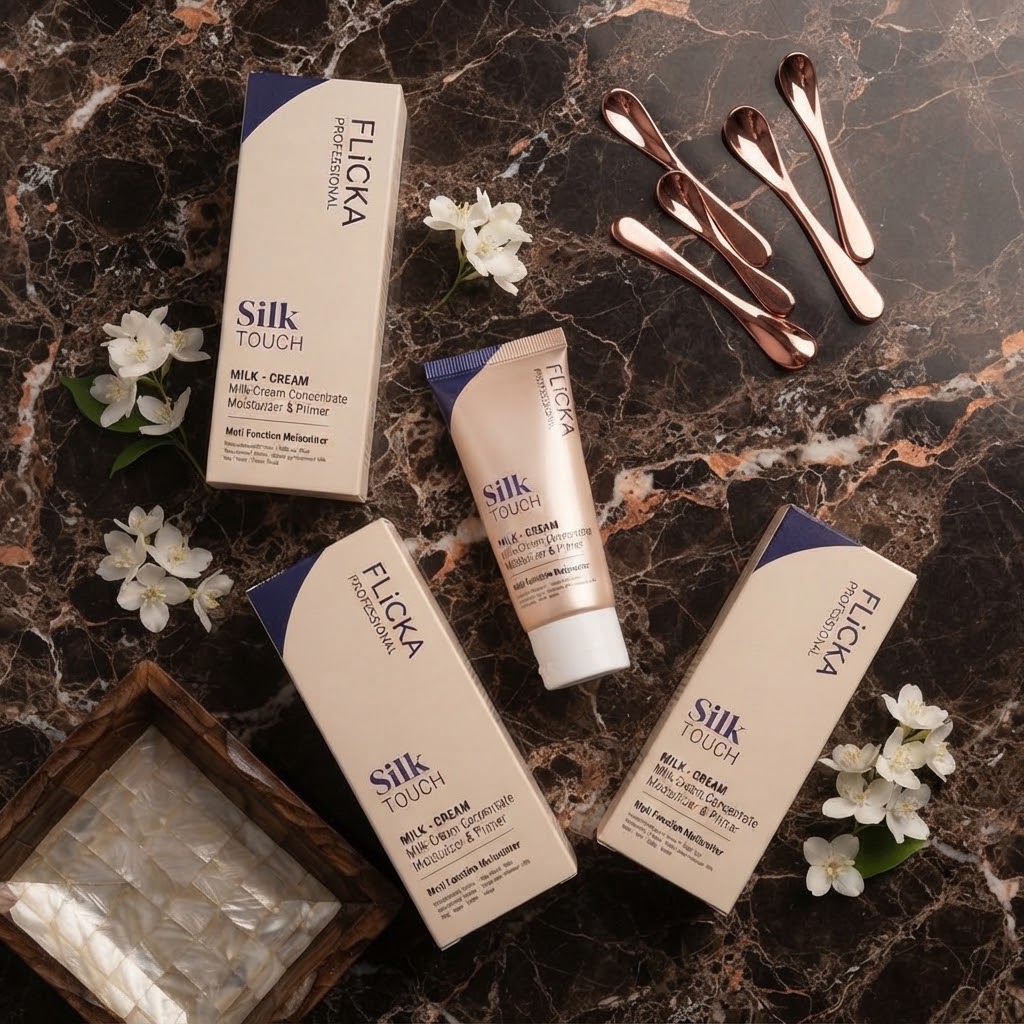 Flicka Glowy Moisturizing Primer (60g) – Hydrating & Radiant Makeup Base